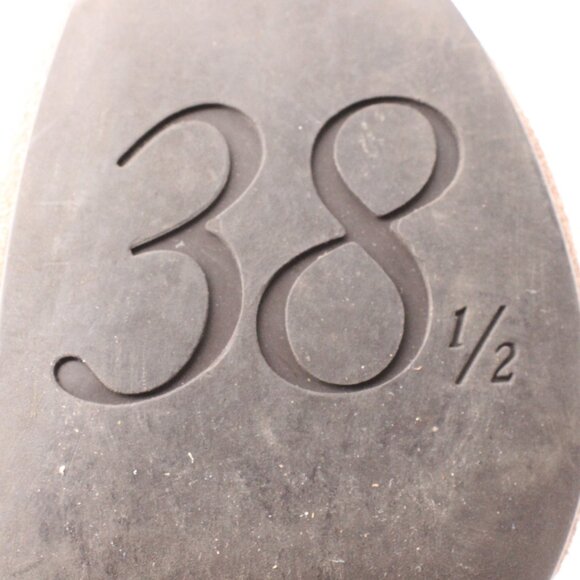 Pedro Garcia 'Paola'  Women's EU Size 38.5 Suede Heels Brown - Picture 3 of 9